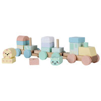 PlayWorks Wooden Stacking Train