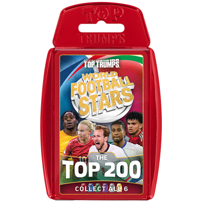 Top Trumps: World Football Stars Top 200 - Pack 1 image number 1