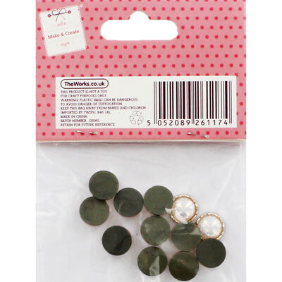 Pearlescent Embellishments Pack of 12 image number 3