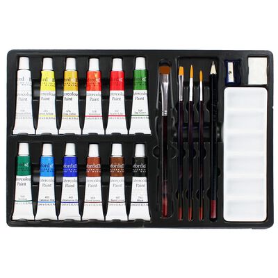 Crawford & Black Watercolour Paint Set: Pack of 20 image number 2