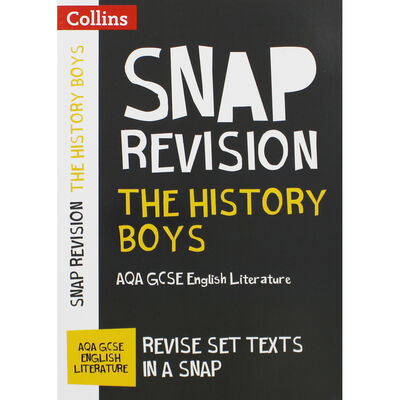 Snap Revision: The History Boys AQA GCSE English Literature image number 1