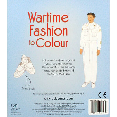 Wartime Fashion to Colour image number 3