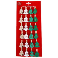 Advent Calendar Pegs: Pack of 24