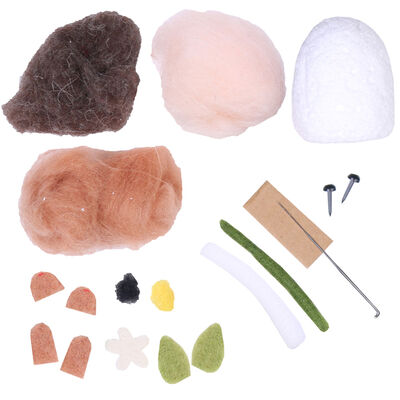 Make Your Own Hedgehog: Needle Felting Kit From 1.50 GBP | The Works