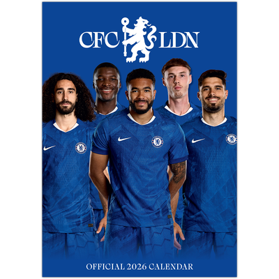 Chelsea FC 2026 A3 Calendar image number 1