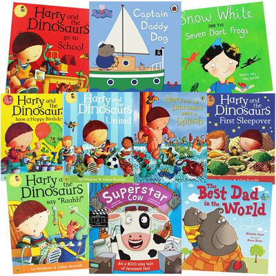 Dinosaurs & Friends: 10 Kids Picture Books Bundle image number 1