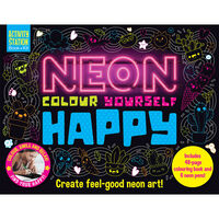 Neon Colour Yourself Happy Book