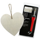 Create Your Own Personalised Wooden Heart Valentine's Day Bundle image number 1