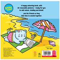 Cute Candids Colouring Book