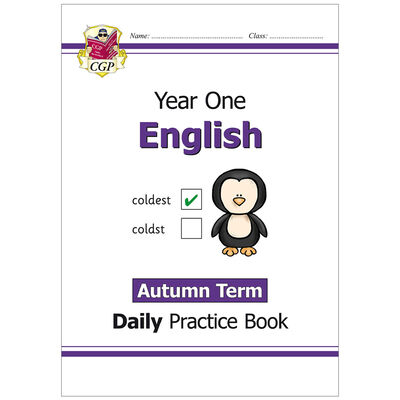 KS1 English Daily Practice Book: Year 1 Autumn Term image number 1