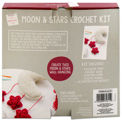 Moon & Stars Crochet Kit image number 3