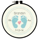 Cross Stitch Kit: Baby Footprints image number 2