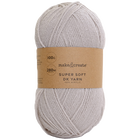 Super Soft DK Yarn: Grey 100g image number 1