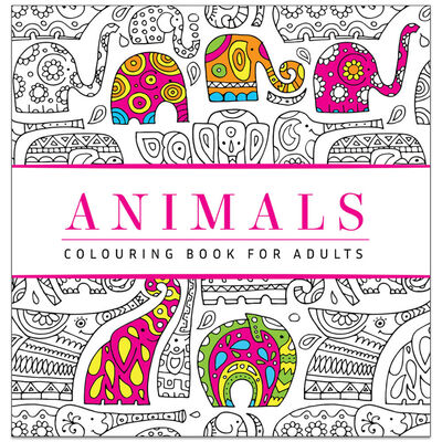 Animals Colouring Book for Adults image number 1