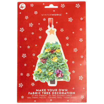 Make Your Own Fabric Tree Decoration image number 1