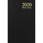 A6 Black 2020 Week to View Diary image number 1