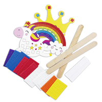 Make Your Own Cute Mosaic Art Sticks