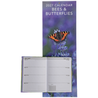 Bees & Butterflies Slim Calendar and A6 Diary Set 2027 image number 2