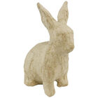 Decopatch Papier Mache Figure: Sitting Rabbit image number 1