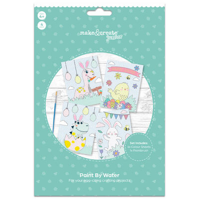 Easter Paint By Water: Pack of 4 image number 1