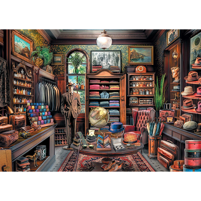 The Clothing Shop 500 Piece Jigsaw Puzzle image number 2