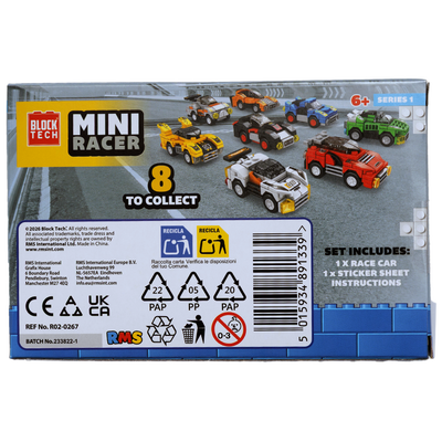 Block Tech Mini Racers: Assorted image number 9