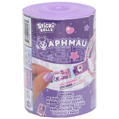 Sticki Rolls Aphmau Sticker Bracelet Set image number 1