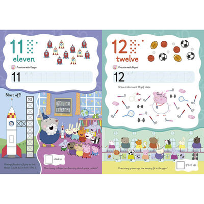 Peppa Pig: First Counting Wipe-Clean Book image number 3