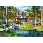 River Cottage Forest 1000 Piece Jigsaw Puzzle image number 2