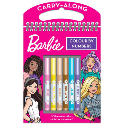 Barbie Colour By Numbers image number 1