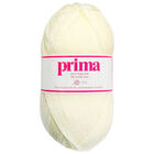 Prima DK Acrylic Wool: Off Cream Yarn 100g image number 1
