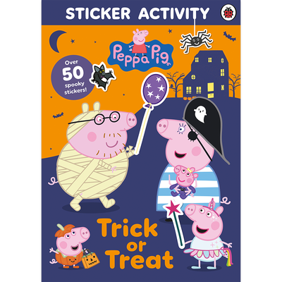 Peppa Pig: Trick or Treat Sticker Activity Book image number 1