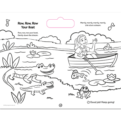 Ms. Rachel Giant Colouring Pad image number 4