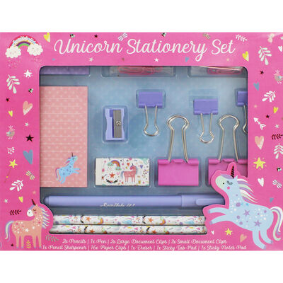 Unicorn Stationery Set image number 1
