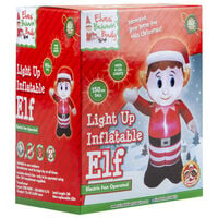 150cm LED Christmas Elf Inflatable Decoration