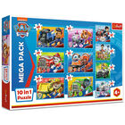 Meet the Paw Patrol 10-in-1 Jigsaw Puzzle Set image number 1