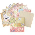 Vintage Florals Design Pad: 6" x 6" image number 2