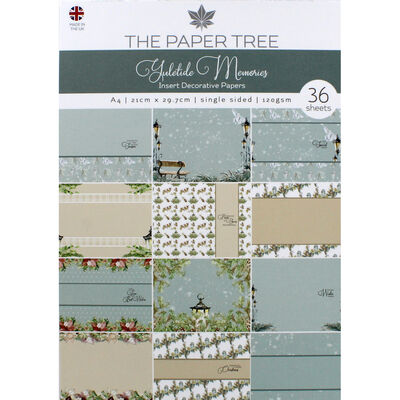 Yuletide Memories Insert Decorative Papers - 36 sheets image number 1