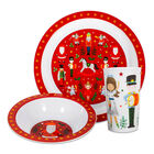 Santa & The Nutcracker Kids Dinner Set image number 2