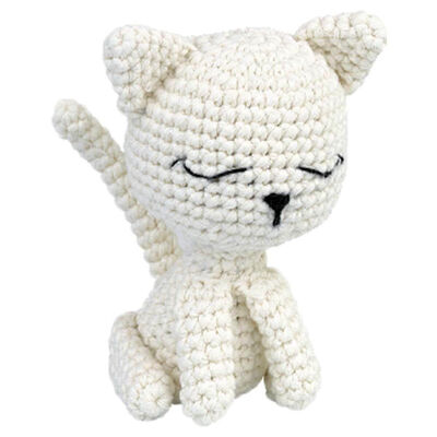 Knitty Critters Pouch Pals: Nugget the Kitten image number 2