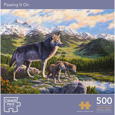 Passing It On 500 Piece Jigsaw Puzzle image number 1