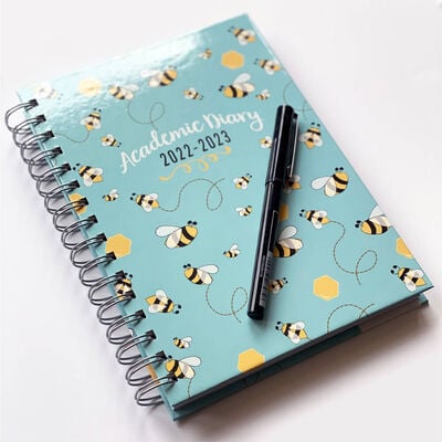 A5 Bumble Bees 2022-2023 Day to View Academic Diary image number 4