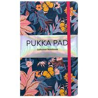 Pukka Pad Bloom Soft Cover Notebook: Blue