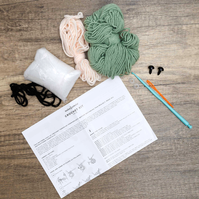 Make Your Own Frog Crochet Kit image number 2