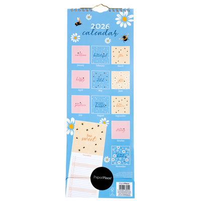 2026 Bee Slim Calendar image number 3