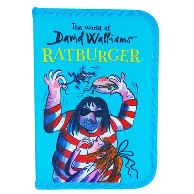 The World of David Walliams Ratburger Filled Pencil Case image number 1
