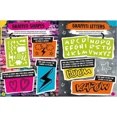 Scratch-Off Graffiti Art Kit image number 3
