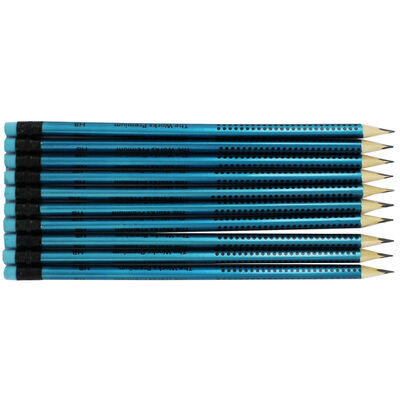 Blue HB Pencils: Pack of 10 image number 2
