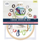 Simply Make: Football Cross Stitch Craft Kit image number 1