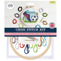 Simply Make: Football Cross Stitch Craft Kit